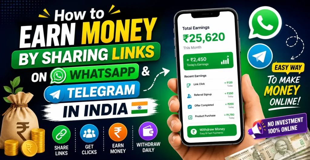 Earn Money by Sharing Links