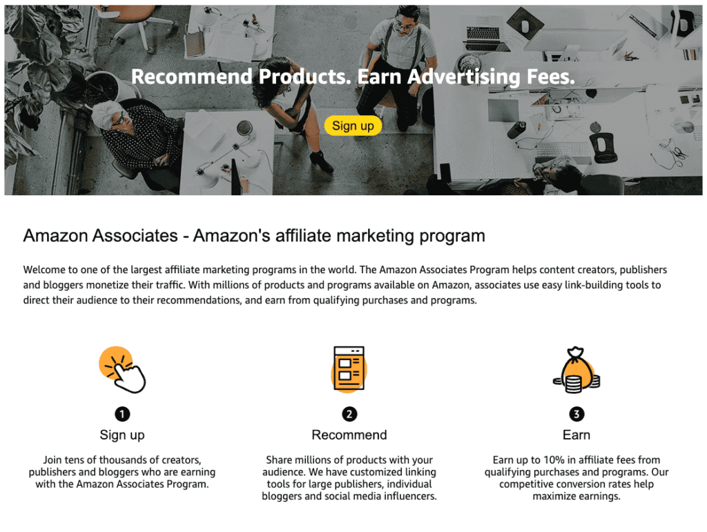 Best Affiliate Earning Apps - Amazon Affiliate