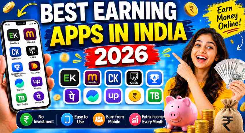Top 10 Money Saving & Earning Apps in India (2026)