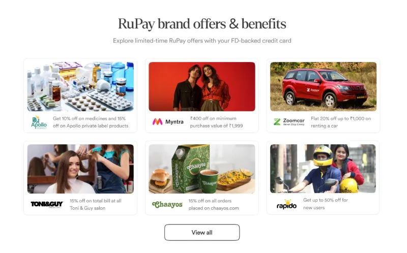 You Also Get RuPay Offers